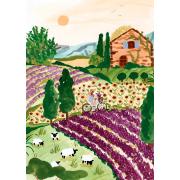 Puzzle Pieces and Peace Provence de 2000 peças