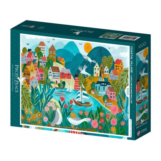 Puzzle Pieces and Peace Vila Costeira 1000 peças