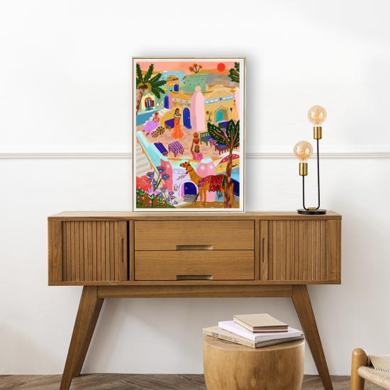 Puzzle Pieces and Peace Aldeia Núbia de 1000 pçs