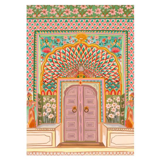 Puzzle Pieces and Peace Portão de Lótus de 1000 peç