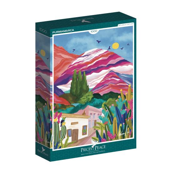 Puzzle Pieces and Peace Purmamarca de 1000 peças