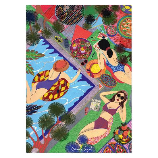 Puzzle Pieces and Peace Verão em Drôme de 1500 peças