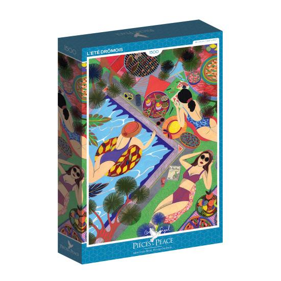 Puzzle Pieces and Peace Verão em Drôme de 1500 peças