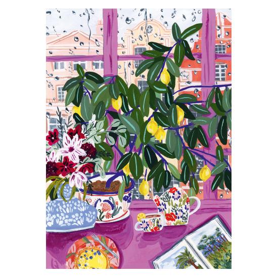 Puzzle Pieces and Peace Chá com Marianne de 1000 peças