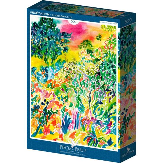 Puzzle Pieces and Peace Vegetação de 500 Pçs Puzzle Pieces and Peace Vegetação de 500 Pçs