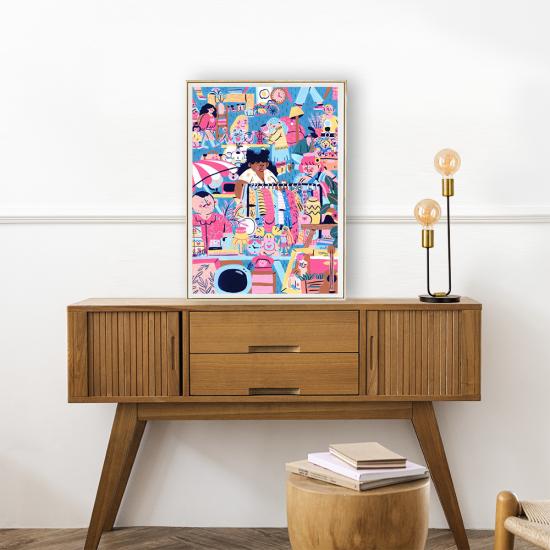 Puzzle Pieces and Peace Venda de Garagem de 1000 pçs