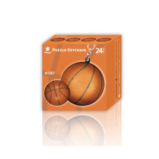 Cesto de chaveiro de Puzzle Pintoo 3D 24 peças