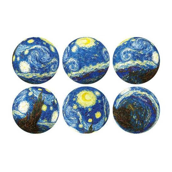 Puzzle Pintoo 3D chaveiro noite estrelada 24 peças