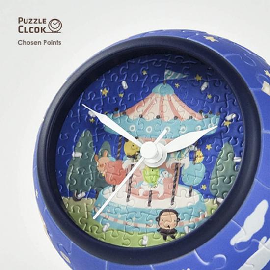 Puzzle de relógio de coração jovem 3D Pintoo 145 peças