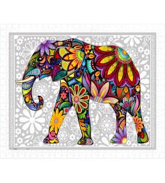 Puzzle Pintoo O Elefante Alegre 500 Peças
