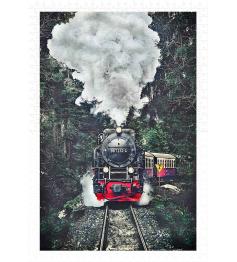 Puzzle Pintoo O Trem a Vapor, Suíça 600 Peças