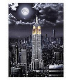 Pintoo Empire State Building à noite Puzzle de 1200 peças