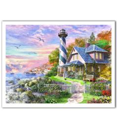 Puzzle Pintoo Lighthouse at Rock Bay 1200 peças