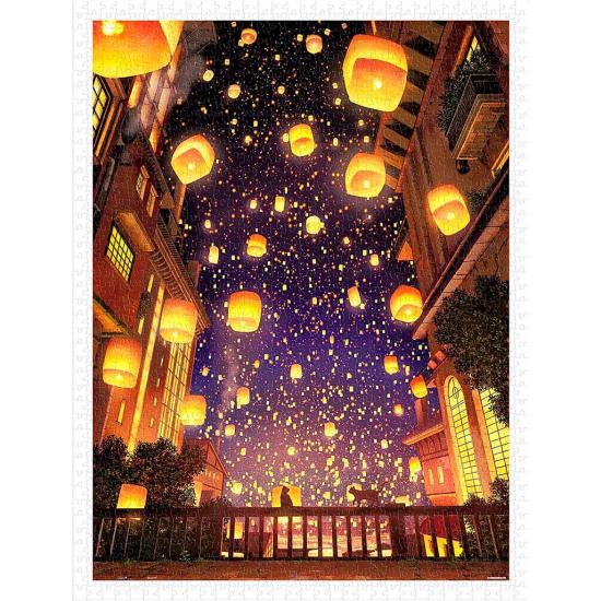 Puzzle Pintoo Festival das Lanternas do Céu de 1200 Pzs