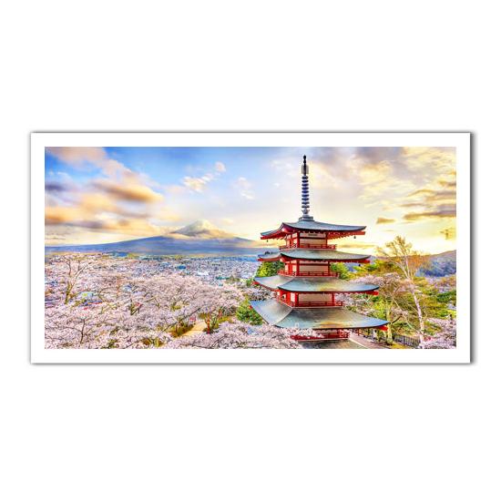 Puzzle Pintoo Santuário Fuji Sengen, Japão 800 peças