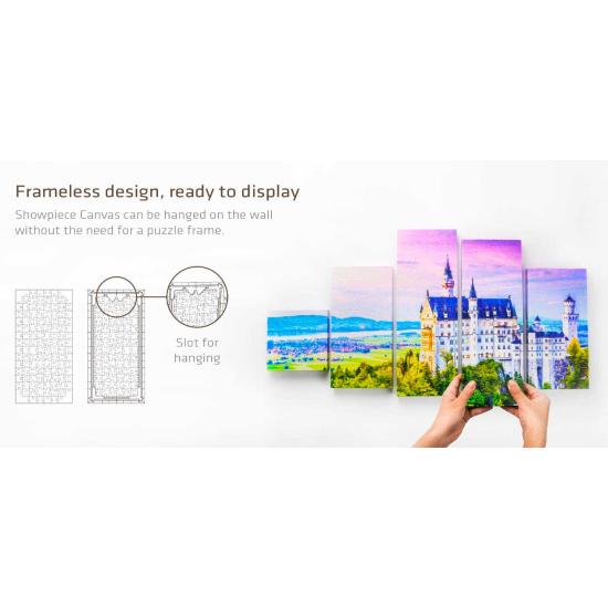 Puzzle de tela estilo vintage Pintoo 984 peças Puzzle de tela estilo vintage Pintoo 984 peças