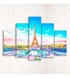 Puzzle Pintoo Lona Linda Paris de 792 Peças