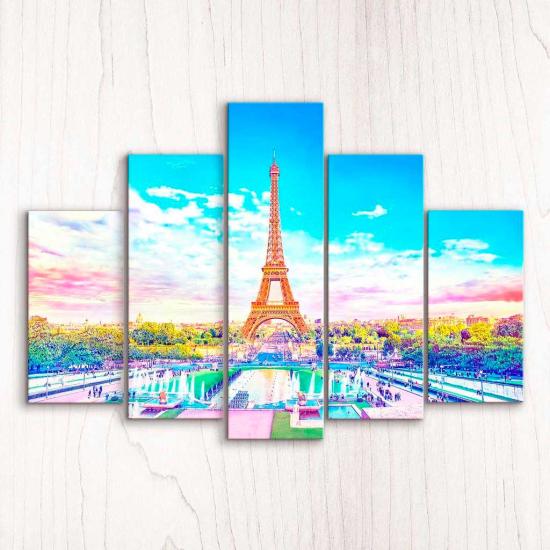 Puzzle Pintoo Lona Linda Paris de 792 Peças Puzzle Pintoo Lona Linda Paris de 792 Peças
