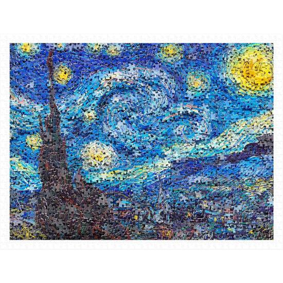 Puzzle Van Gogh Noite Estrelada Pintoo 1200 peças