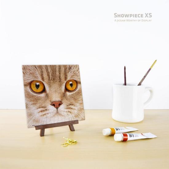 Puzzle de gato Pintoo close-up MINIATURA 256 peças