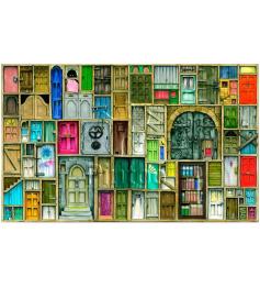 Puzzle Pintoo portas fechadas 1000 peças
