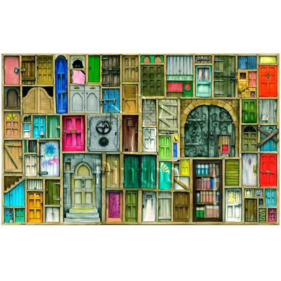 Puzzle Pintoo portas fechadas 1000 peças