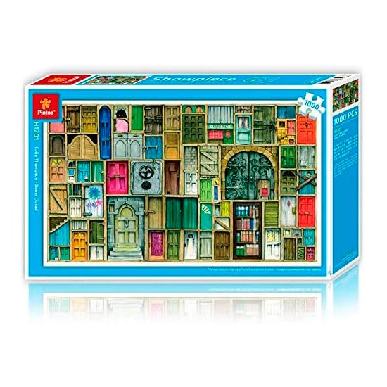 Puzzle Pintoo portas fechadas 1000 peças