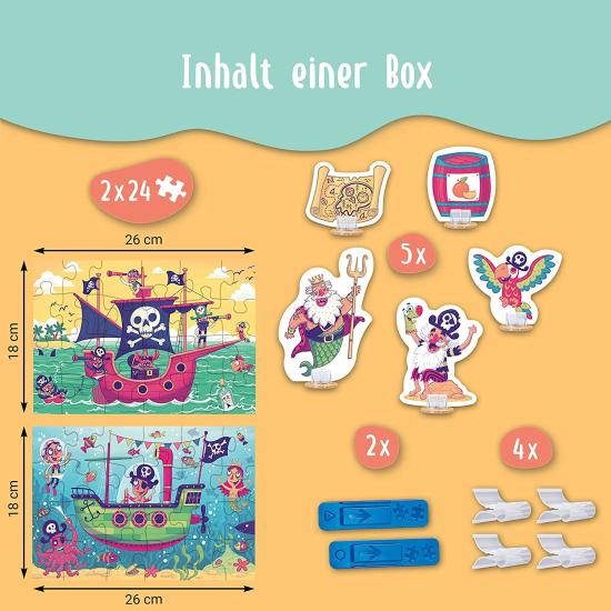 Puzzle-Play Ravensburger Terra à Vista de 2x24 Pieces