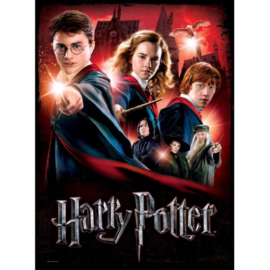 Cartaz de Puzzle Wrebbit Harry Potter, Escola de Hogwarts