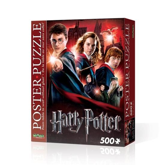 Cartaz de Puzzle Wrebbit Harry Potter, Escola de Hogwarts