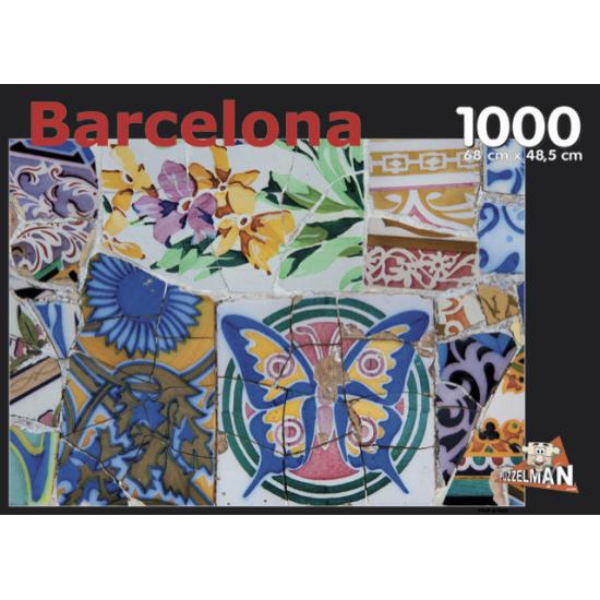 Puzzle Puzzelman Barcelona de 1000 peças