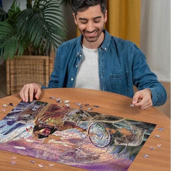 Puzzle Ravensburger Apanhador de Sonhos de 1000 peças