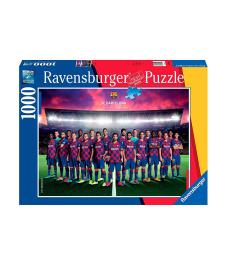 Puzzle Ravensburger FC Barcelona 1000 peças