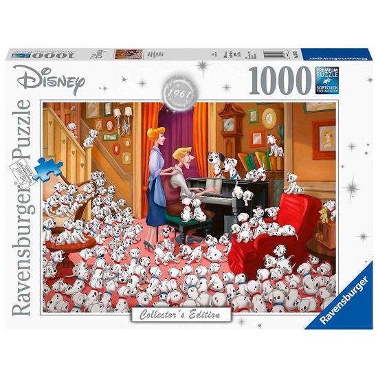 Puzzle Ravensburger 101 Dálmatas 1000 Peças