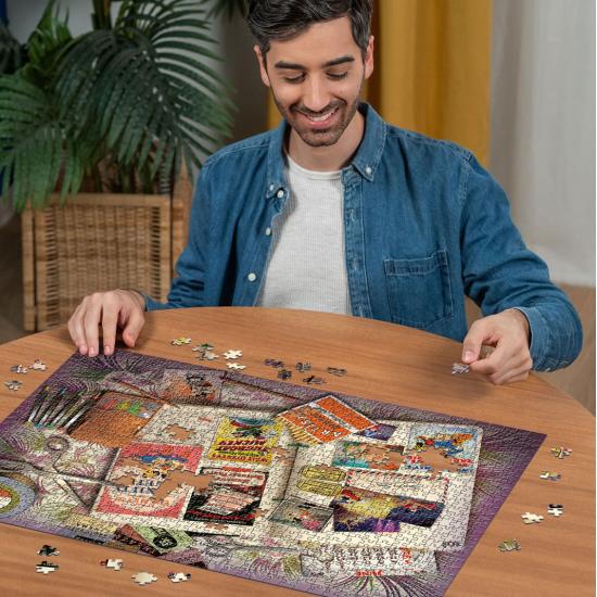 Puzzle Ravensburger 1940 Mickey Moments de 1000 peças