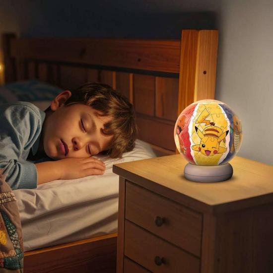 Puzzle Ravensburger 3D Pokémon NightLight de 74 Pçs
