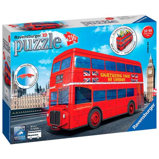 Puzzle Ravensburger 3D London Bus 216 Peças