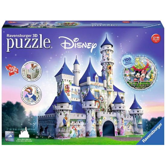 Ravensburger 3D Puzzle Disney Castle 216 Peças