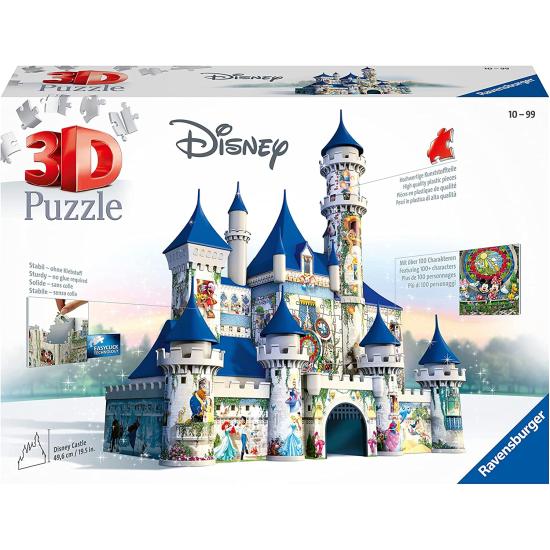 Puzzle Ravensburger 3D Castelo Disney 312 Peças
