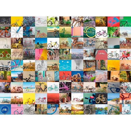 Ravensburger Puzzle 99 bicicletas e Mais... de 1500 peças