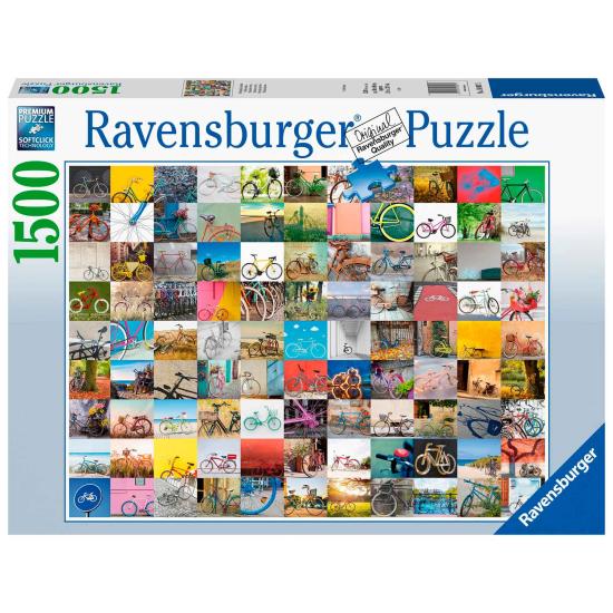 Ravensburger Puzzle 99 bicicletas e Mais... de 1500 peças