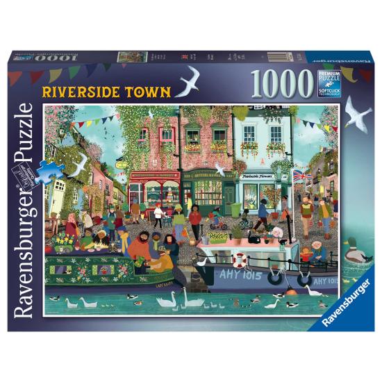 Puzzle Ravensburger Ao Longo do Rio de 1000 Pçs