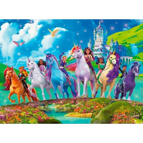 Puzzle Ravensburger Unicorn Academy XXL 200 peças Puzzle Ravensburger Unicorn Academy XXL 200 peças