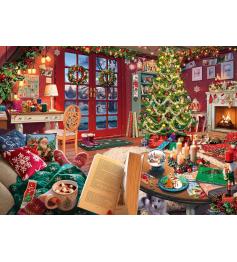 Puzzle Ravensburger Retiro Aconchegante De Natal XXL 500 Pçs