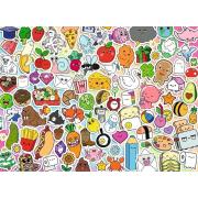 Puzzle Ravensburger Caos Kawaii Adorável 500 Peças