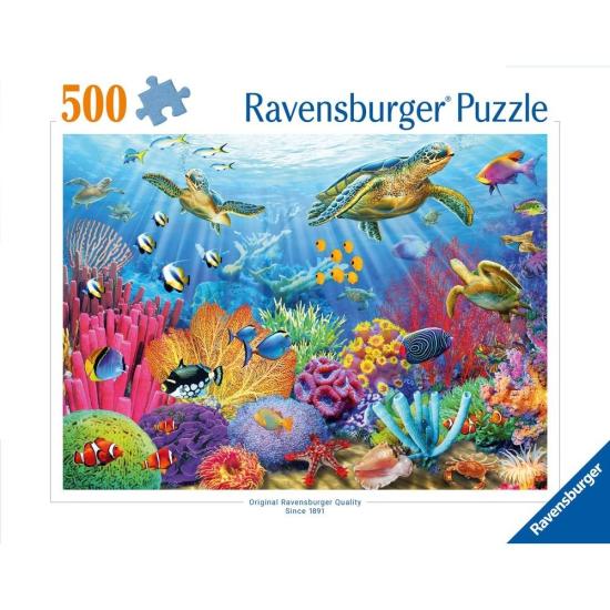 Puzzle Ravensburger Águas Tropicais 500 Peças