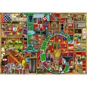 Puzzle Ravensburger Alfabeto F e G 1000 peças