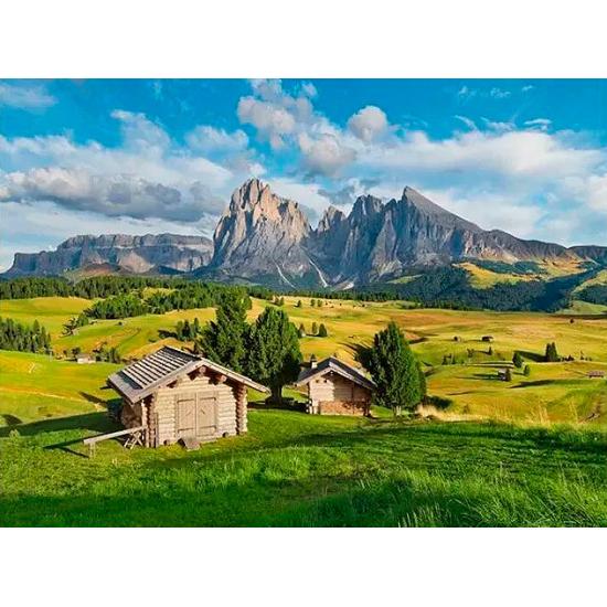 Puzzle Ravensburger Alpe di Siusi, Dolomitas 500 Peças