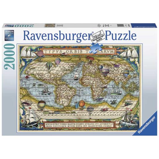 Puzzle Ravensburger ao redor do mundo 2000 peças