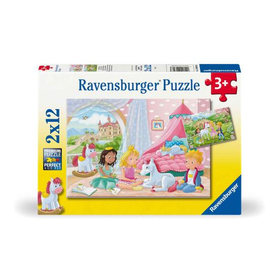 Puzzle Ravensburger Amizade Adorável 2x12 peças Puzzle Ravensburger Amizade Adorável 2x12 peças